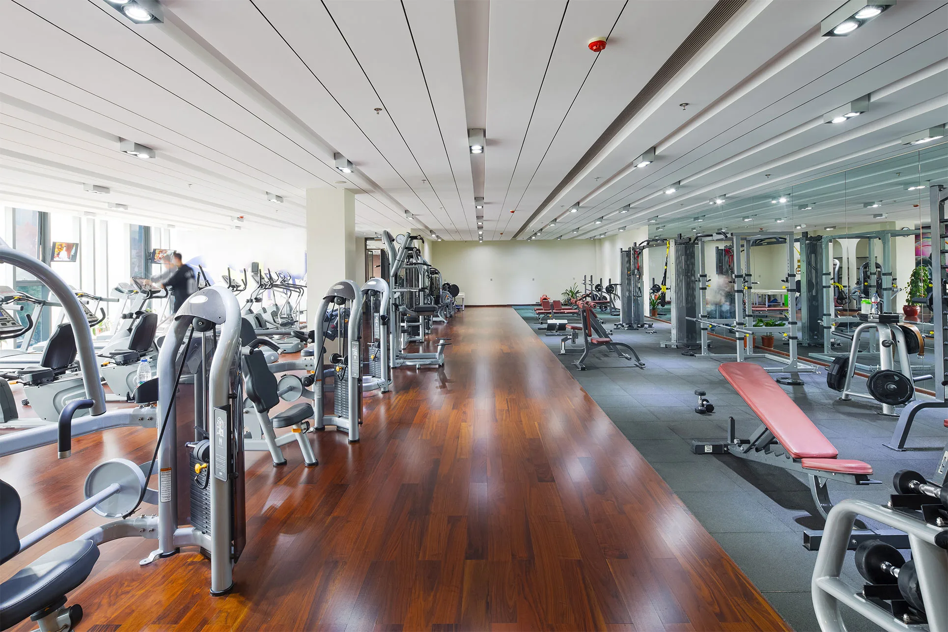 Gym and fitness facility cleaning
